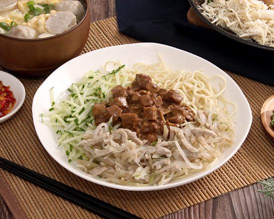 榨菜肉絲涼麵